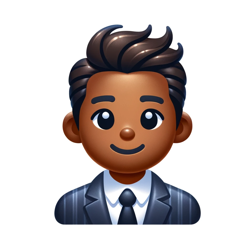 DALL·E-2023-10-31-17.34.42-Emoji-illustration-of-a-cheerful-mixed-race-man-with-darker-skin-tone-dressed-in-a-stylish-suit-and-sporting-a-well-groomed-hairstyle.-The-emoji-shou.png