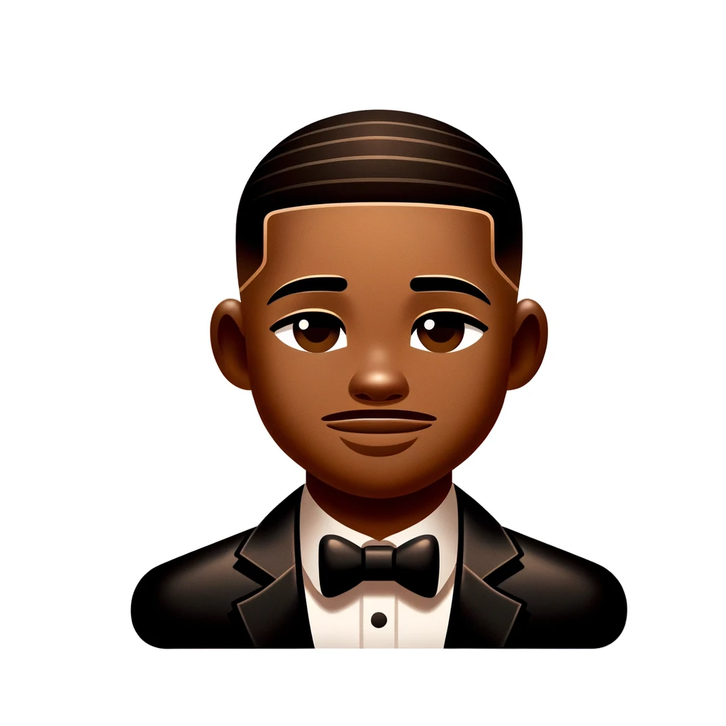 DALL·E-2023-10-31-18.04.30-Emoji-depiction-of-a-debonair-mixed-race-individual-with-a-rich-skin-shade-attired-in-a-pristine-black-suit-and-displaying-a-neat-short-fade-haircut.png